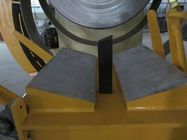 Oblea 1m m Uncoiler de acero hidráulico que sella la automatización 12 meses de garantía